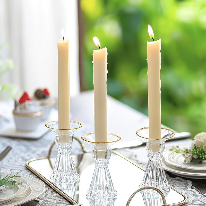 Candle Supplies For Sale - Hot Sale 3Pack Glass Candle Holders