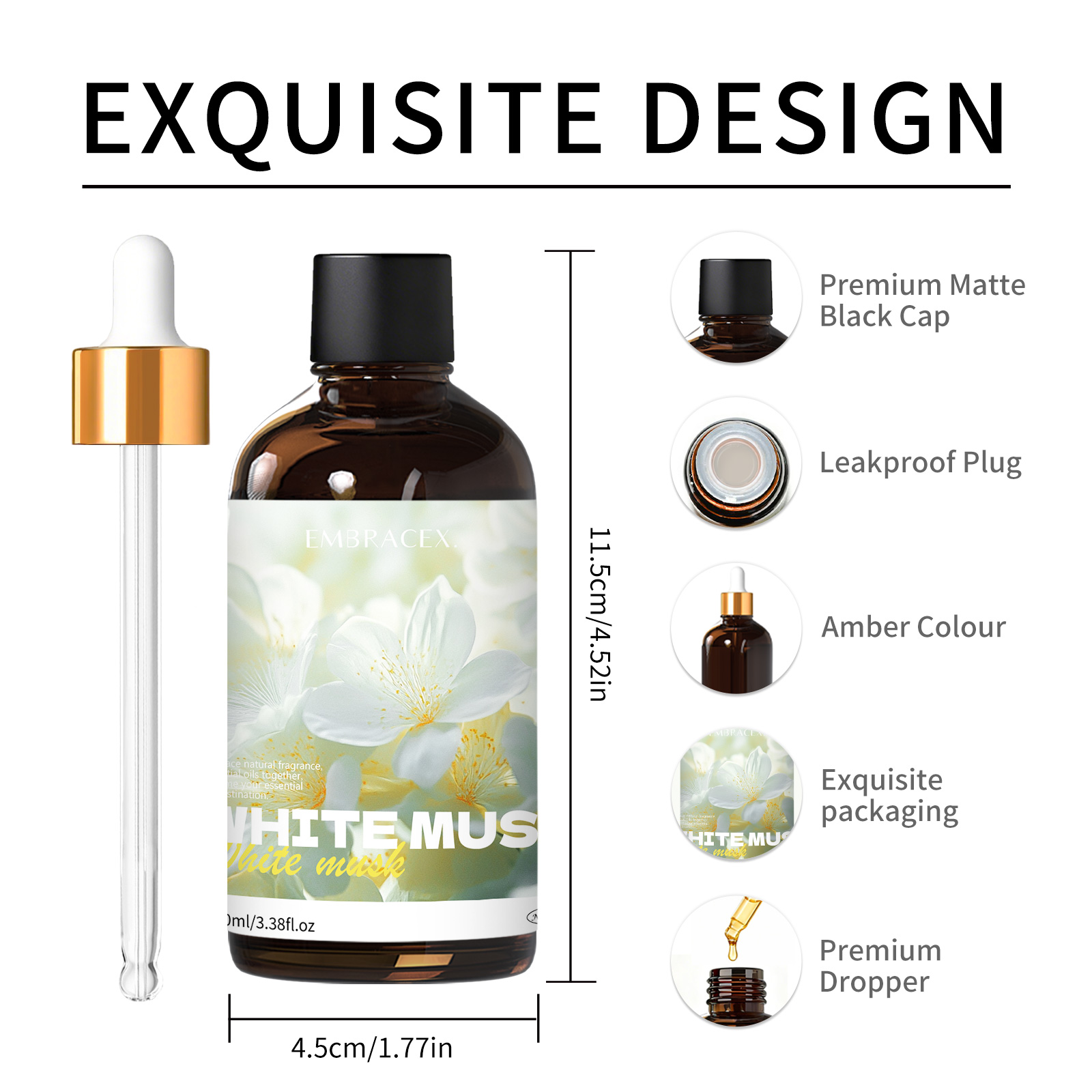 100ml White Musk Fragrance Oil - đánh giá và giá Candle Supplies Fragrance Oil