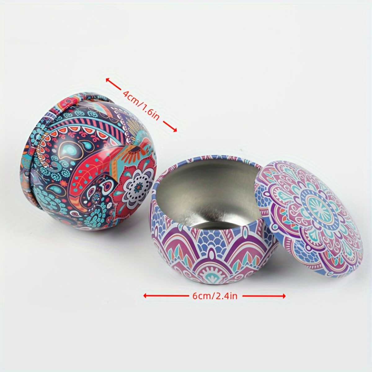 12pcs Premium Floral Printed C - đánh giá và giá Candle Making Supplies Jars