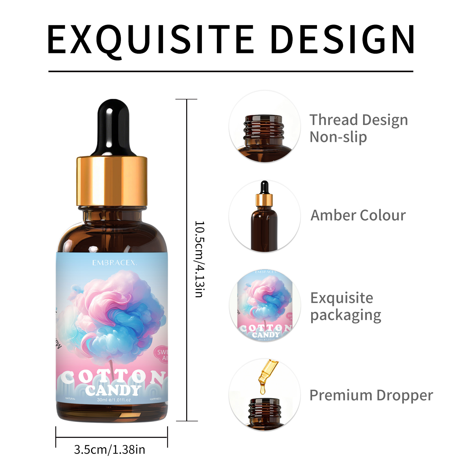 30ml Cotton Candy Fragrance Oi - đánh giá và giá Candle Supplies Fragrance Oil