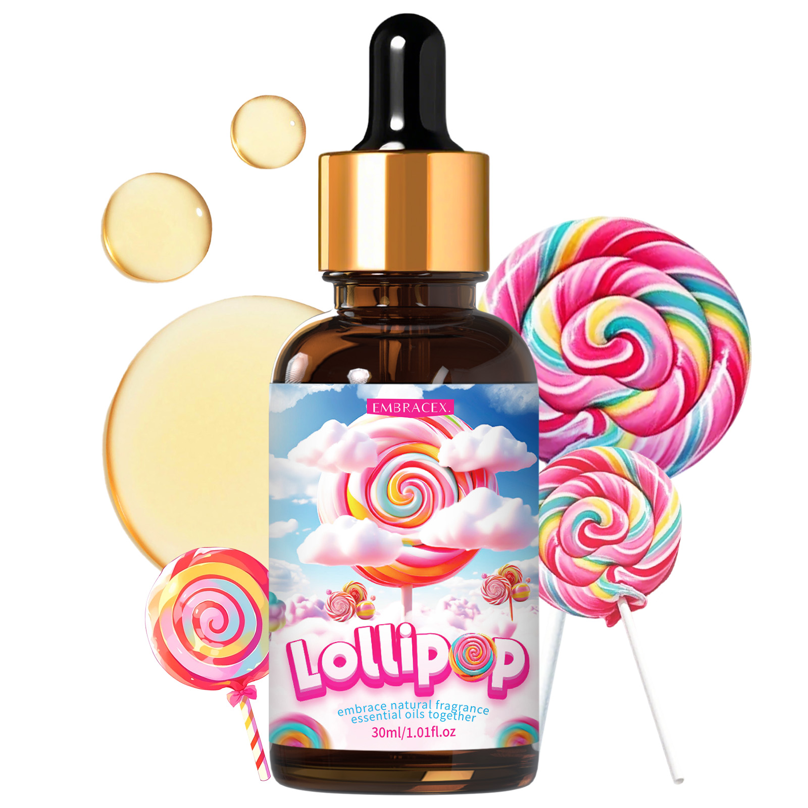 30ml  Lollipop Fragrance Oils  - đánh giá và giá Candle Supplies Fragrance Oil