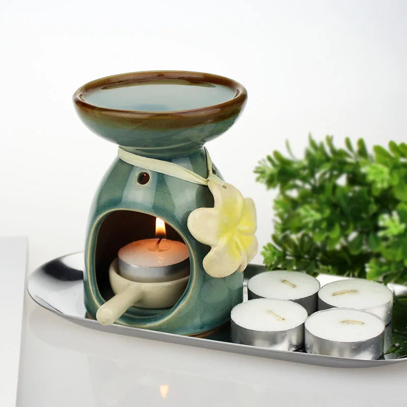 Ceramic Essential Oil Burner w - đánh giá và giá Candle Supplies Essential Oils