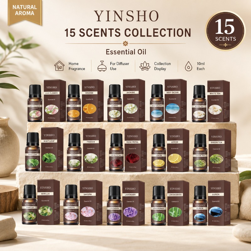 Fragrance Essential Oil Set 15 - đánh giá và giá Candle Supplies Fragrance Oil