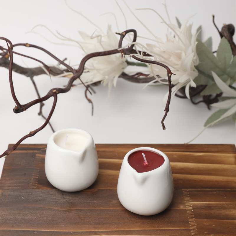 Travel Bag Ceramic Cup Candle  - đánh giá và giá Candle Supplies Essential Oils