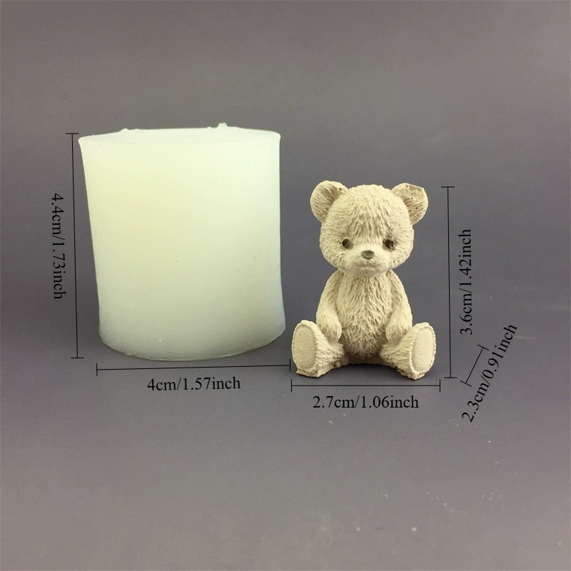 Cute Bear Honey Jar Silicone C - đánh giá và giá Candle Making Supplies Jars